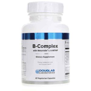 B-Complex with Metafolin L-5-MTHF, 60 Veg C, by Douglas Laboratories