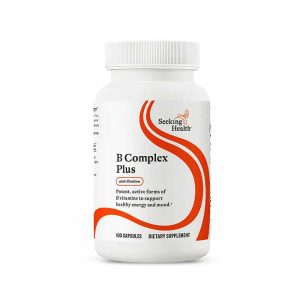 B Complex Plus, 100 Veg Capsules, by Seeking Health