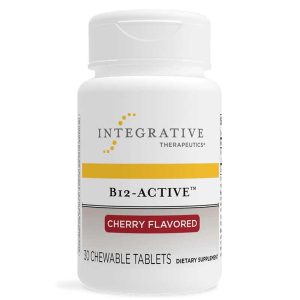 B12 Active Cherry Flavor, 30 Tablets, by Integrative Therapeutics