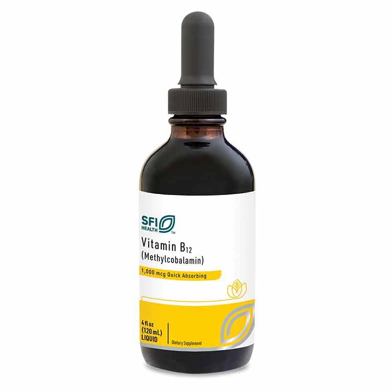 B12 Liquid Methylcobalamin 1000 Mcg, by SFI Health