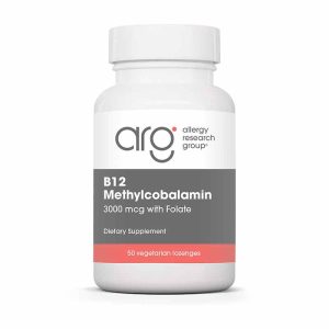 B12 Methylcobalamin, 50 Veg Capsules, by Allergy Research Group