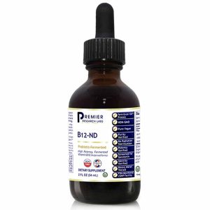 B12-ND Liquid 1,000 Mcg, 2 Oz, by Premier Research Labs