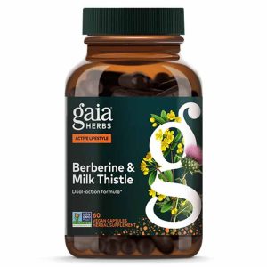 Berberine & Milk Thistle, by Gaia Herbs