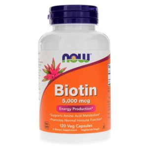 Biotin 5000 Mcg, by NOW Foods