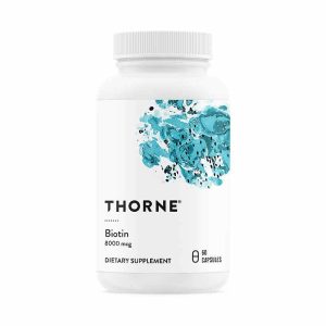 Biotin 8000 Mcg, 60 Capsules, by Thorne Research
