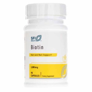 Biotin, 90 Veg Capsules, by SFI Health
