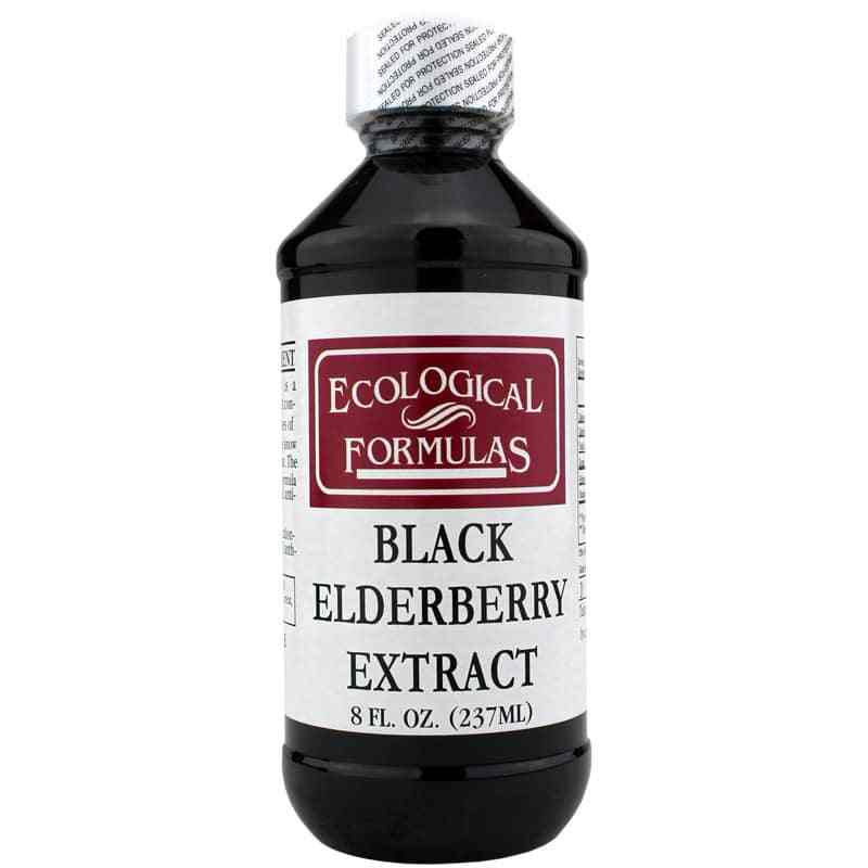 Black Elderberry Extract, 8 Oz, by Ecological Formulas