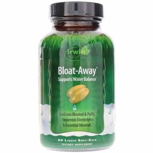 Bloat-Away, 60 Liquid Softgels, by Irwin Naturals