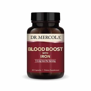 Blood Boost with Iron, 30 Capsules, by Dr. Mercola