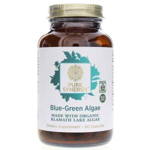 Blue-Green Algae Organic Klamath Lake Algae Capsules, 90 Caps, by Pure Synergy