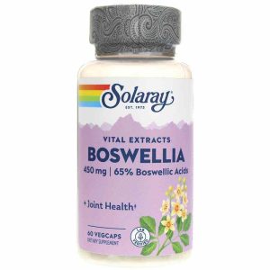 Boswellia 450 Mg, 60 Veg Capsules, by Solaray