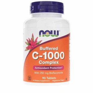 Buffered C-1000 Complex, 90 Tablets, by NOW Foods