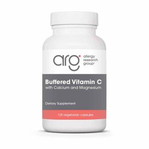 Buffered Vitamin C Capsules, 120 Veg Capsules, by Allergy Research Group