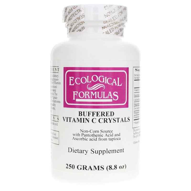 Buffered Vitamin C Crystals, 250 Grams, by Ecological Formulas