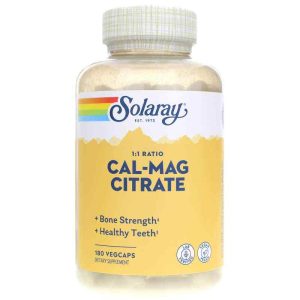 Cal-Mag Citrate 1:1 Ratio, by Solaray