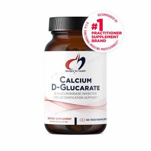 Calcium D-Glucarate, 60 Veg Capsules, by Designs For Health