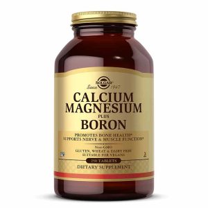 Calcium Magnesium plus Boron, 250 Tablets, by Solgar
