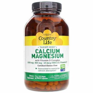 Calcium Magnesium with Vitamin D Complex, by Country Life