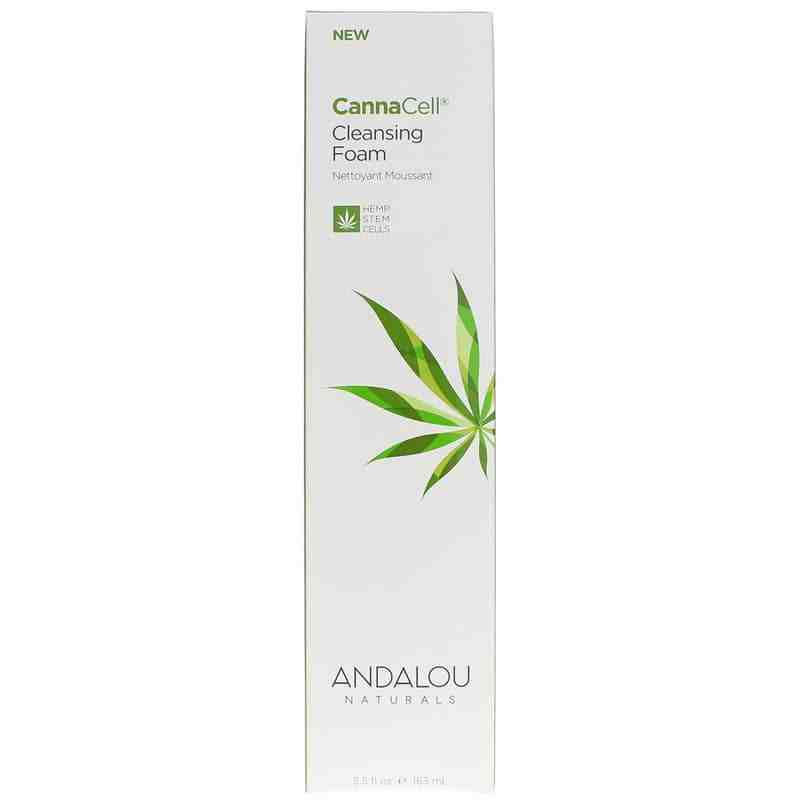 CannaCell Cleansing Foam, 5.5 Oz, by Andalou Naturals