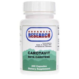 Carotavit Beta Carotene, 200 Veg Capsules, by Advanced Research