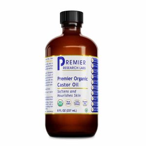 Castor Oil Organic, 8 Oz, by Premier Research Labs