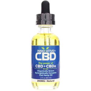 CBD + CBDa Organic CBD Hemp Oil 200 Mg, 2 Oz, by Innovative CBD