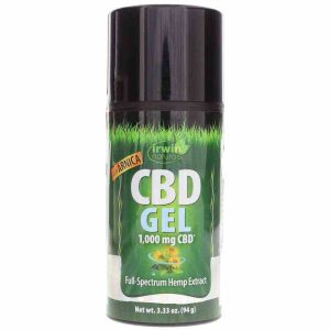 CBD Gel 1000 Mg with Arnica, 3.33 Oz, by Irwin Naturals