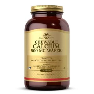 Chewable Calcium 500 Mg Wafer, 120 Wafers, by Solgar