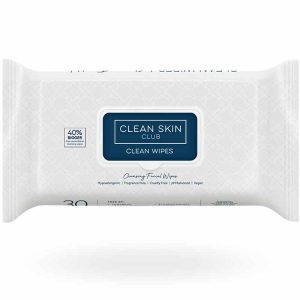 Clean Wipes, 30 Wipes, by Clean Skin Club