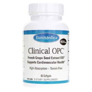 Clinical OPC 400 Mg, 60 Softgels, by EuroMedica