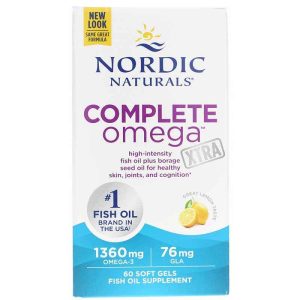 Complete Omega Xtra, 60 Softgels, by Nordic Naturals