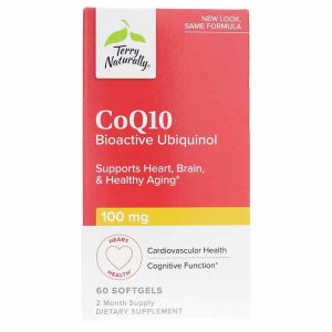 CoQ10 Bioactive Ubiquinol, 60 Softgels, by Terry Naturally