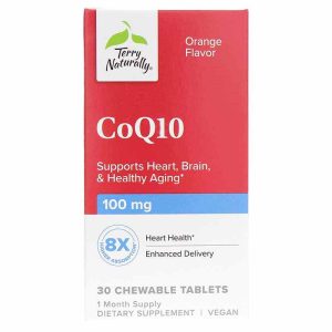 CoQ10 Chewable, 30 Chewable Tablets, by Terry Naturally