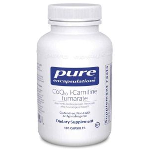 CoQ10 l-Carnitine Fumarate, 120 Capsules, by Pure Encapsulations