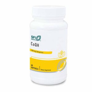 CoQH 100 Mg Ubiquinol, 60 Softgels, by SFI Health