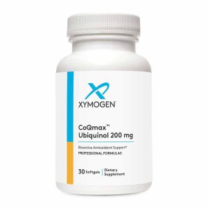 CoQmax Ubiquinol 200 Mg, 30 Softgels, by Xymogen