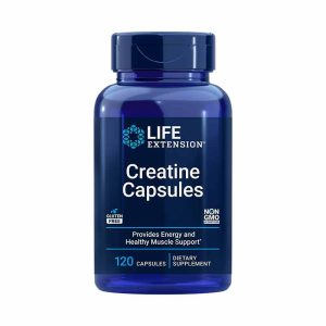 Creatine Capsules, 120 Veg Capsules, by Life Extension