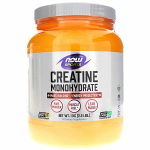 Creatine Monohydrate Pure Powder, 2.2 Lbs, by NOW Foods