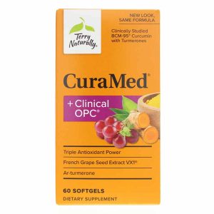 CuraMed + OPC, 60 Softgels, by Terry Naturally