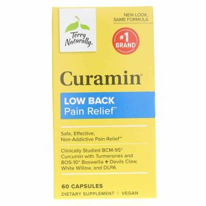Curamin Low Back Pain, 60 Capsules, by Terry Naturally