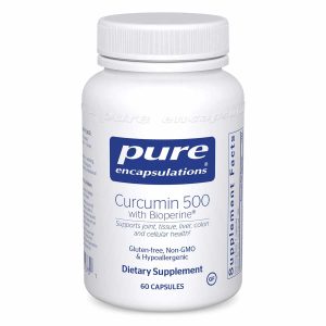 Curcumin 500 with Bioperine, by Pure Encapsulations