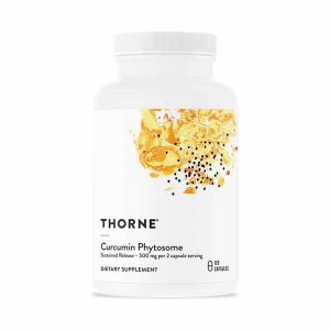Curcumin Phytosome Sustained Release, 120 Veg Capsules, by Thorne Research