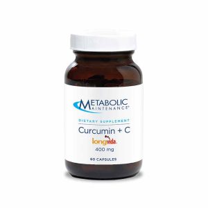 Curcumin + C 400 Mg, 60 Capsules, by Metabolic Maintenance