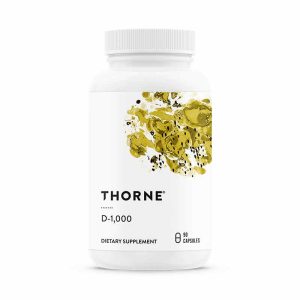 D-1,000, 90 Capsules, by Thorne Research