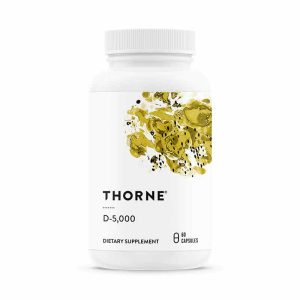 D-5,000, 60 Capsules, by Thorne Research