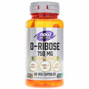 D-Ribose 750 Mg, by NOW Foods