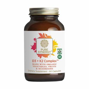 D3 + K2 Complex, 60 Capsules, by Pure Synergy