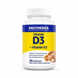 D3 + Vitamin K2, by Enzymedica