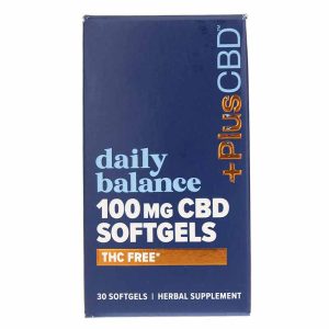 Daily Balance THC Free CBD 100 Mg, by PlusCBD Oil