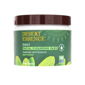 Daily Tea Tree Oil Facial Cleansing Pads, 50 Pads, by Desert Essence